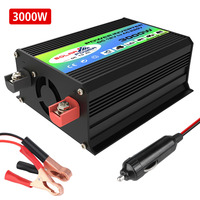 Vehicle-mounted Household Converter Power inverter Car Invertor 3000W DC 12v To 220V Auto Accessories