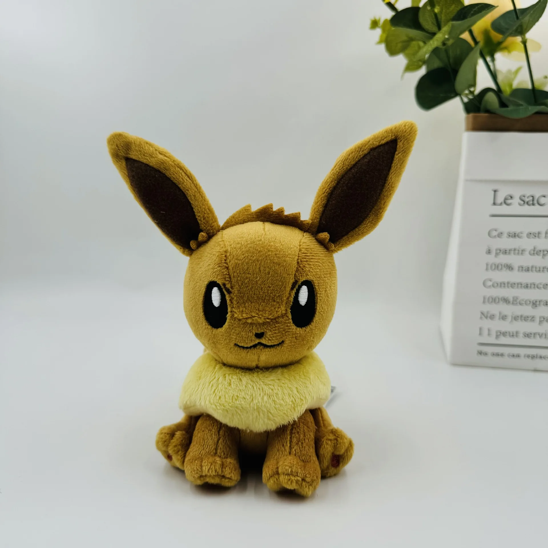 

Оригинальная плюшевая фигурка Pokémon Fit Original Eevee (поза сидения) — детская кукла и идеальный подарок на день рождения