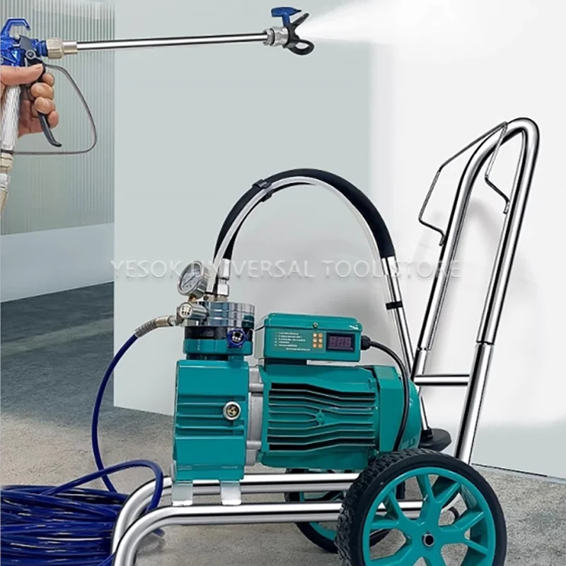 High-Pressure Airless Sprayer Electric Paint Spraying Machine 5800W Multi-Purpose Painting Tool Home Improvement Equipment