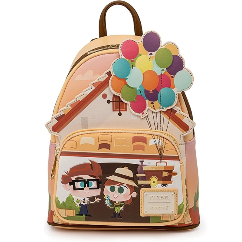 Bandai Loungefly Disney Pixar Movie Series WALL-E Toy Story Woody Lotso Monsters University Scare Games Mini-Rucksack 10