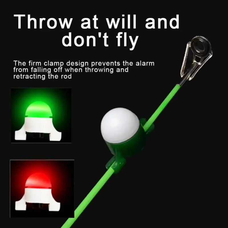 

1 Pcs Fishing Bite Alarm Night Fishing Accessories Smart Reminder LED Light Fish Bite Alarm Light Outdoor Fishing Tools