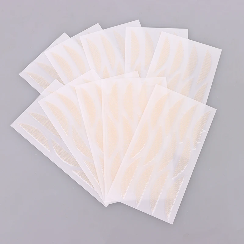 10Sheets/120Pcs Invisible Eyelid Sticker Lace Eye Lift Strips Lash Tape Double Eyelid Tapes Adhesive Stickers Eye Tapes Tools
