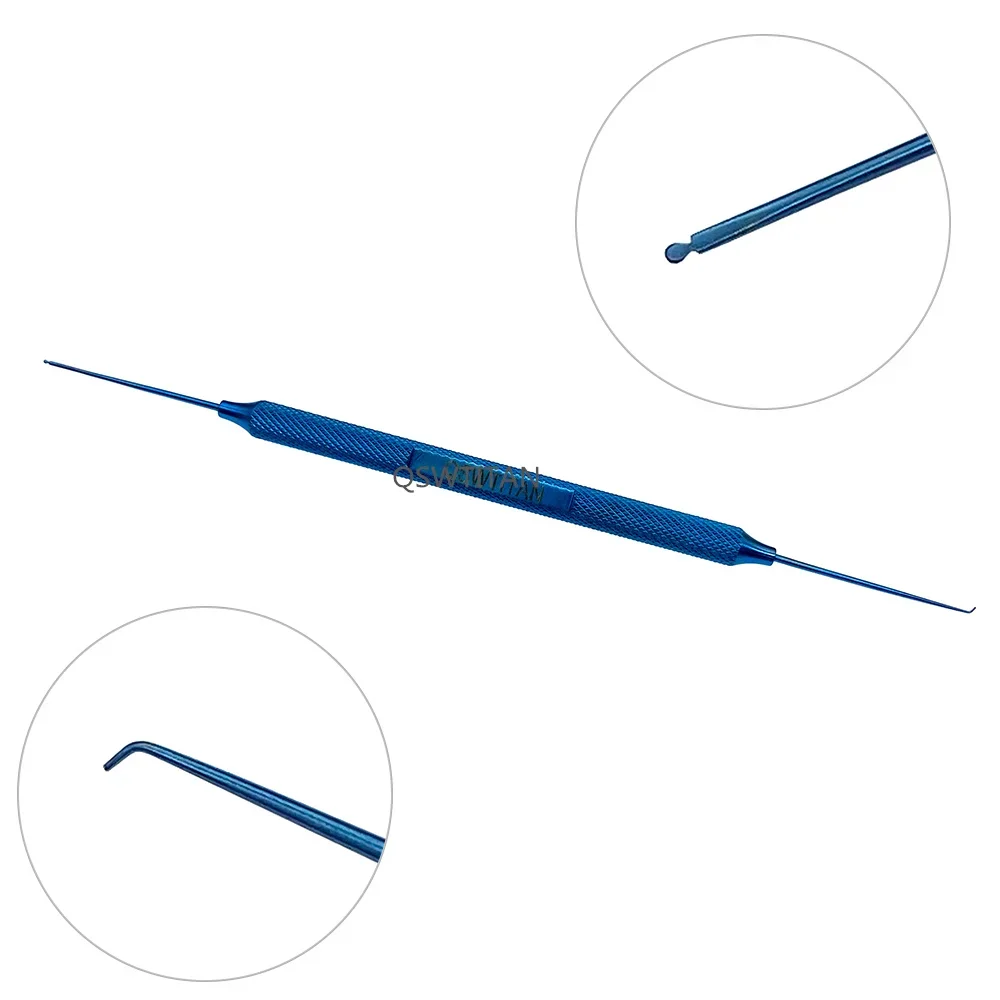 เครื่องมือผ่าตัดตาแบบซิปคู่ QSWTITAN ทำจากไทเทเนียมคู่ สำหรับผ่าตัดยกกระชับเปลือกตาแบบลาซิค