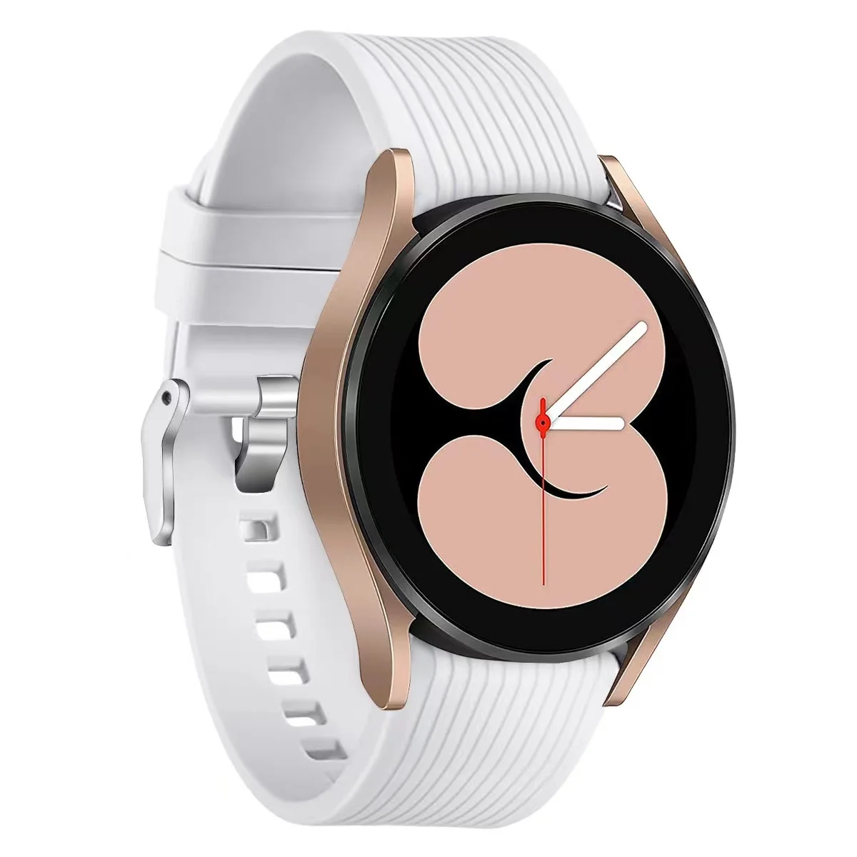 20mm silikonowy pasek do Samsung Galaxy Watch 4/5/6 40mm 44mm aktywny Huawei Watch GT2 bransoletka na rękę Amazfit Bip/GTS 4 Correa