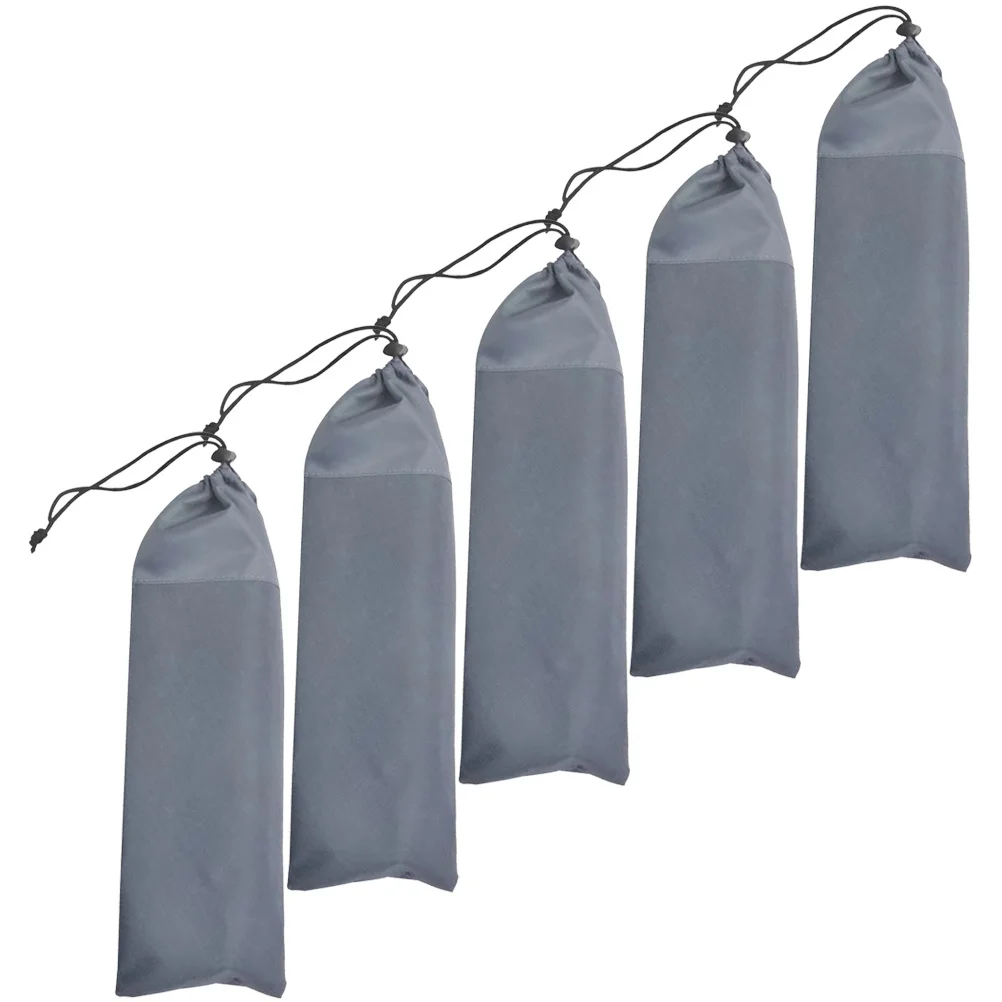 

Camping Accessories Tent Stake Storage Bag Stakes Bags Grey 600d Oxford Cloth (encrypted