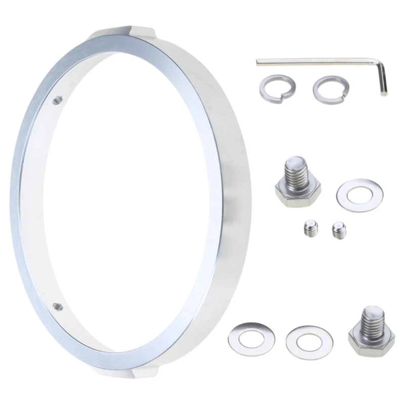 

Vintage Motorcycles 5.75inch Headlight Retaining Trim Bezel Rings Modifition