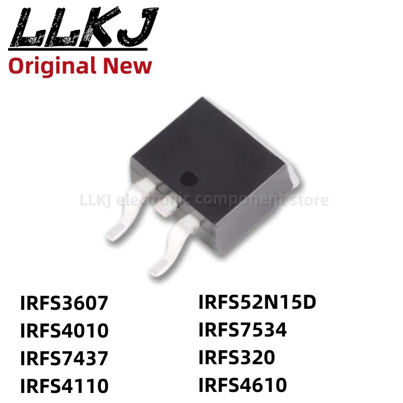 1pcs IRFS3607 IRFS4010 IRFS7437 IRFS4110 IRFS52N15D IRFS7534 IRFS3206 IRFS4610 TO263 MOS FET TO-263