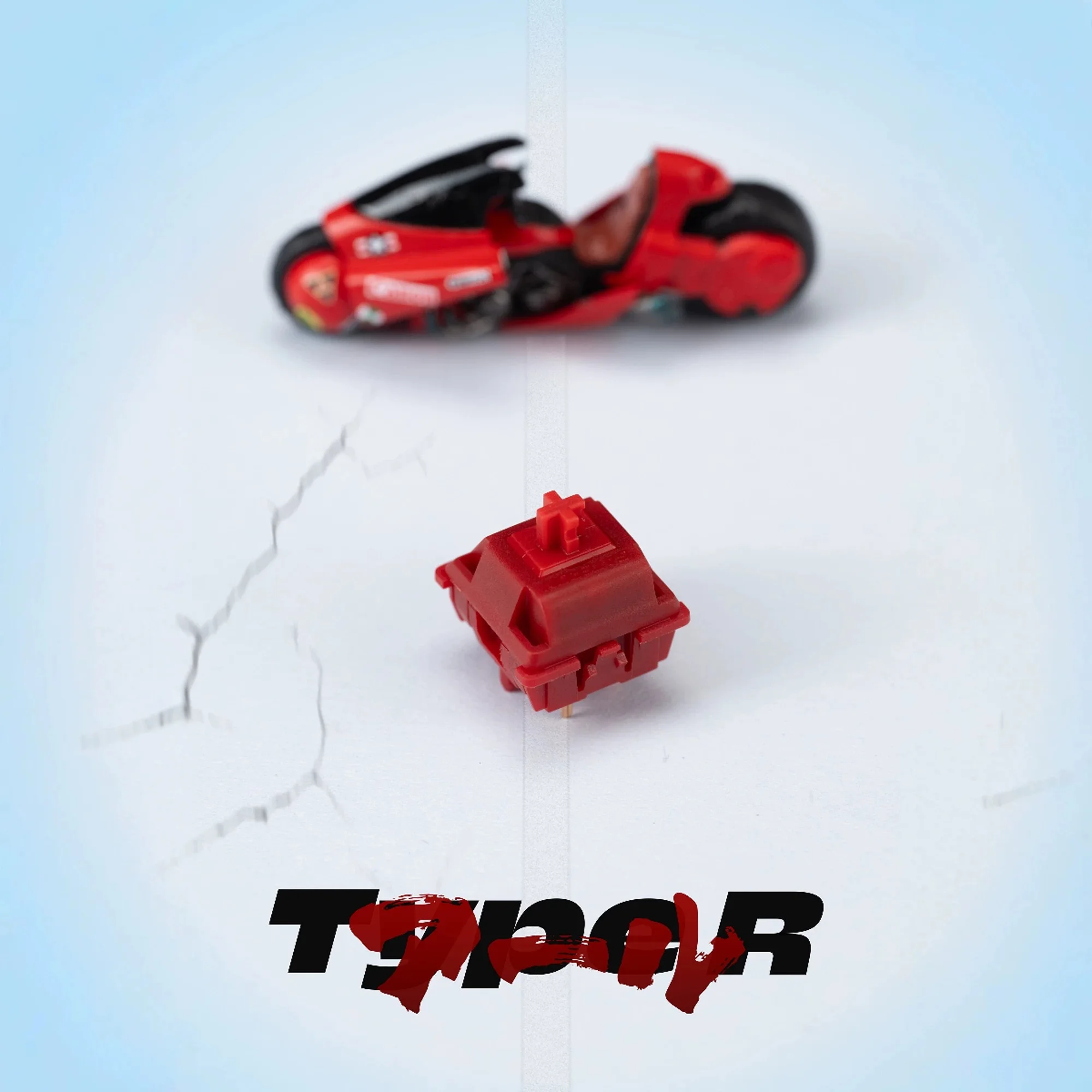 Siliworks Type R Tactile Switches Premium Mechanical Keyboard Switches Linear Tactile Feedback Hot-Swappable 45g Gaming