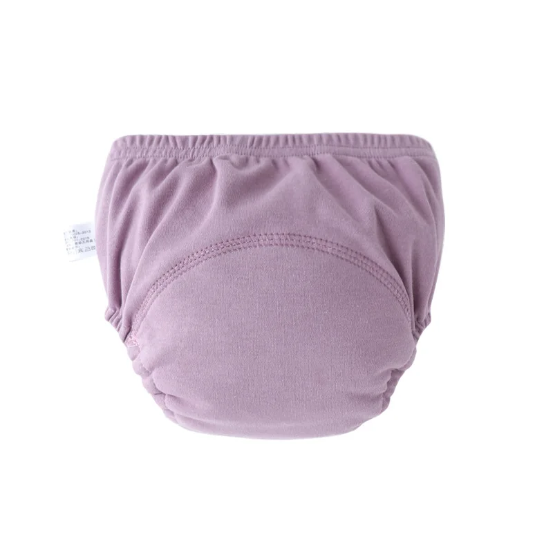 3/6Pcs Baby Windel Training Hosen Kinder Unterwäsche für Mädchen Jungen Waschbar Säuglings Tuch Windeln Mehrweg Windeln kleinkind Shorts – Detail 6