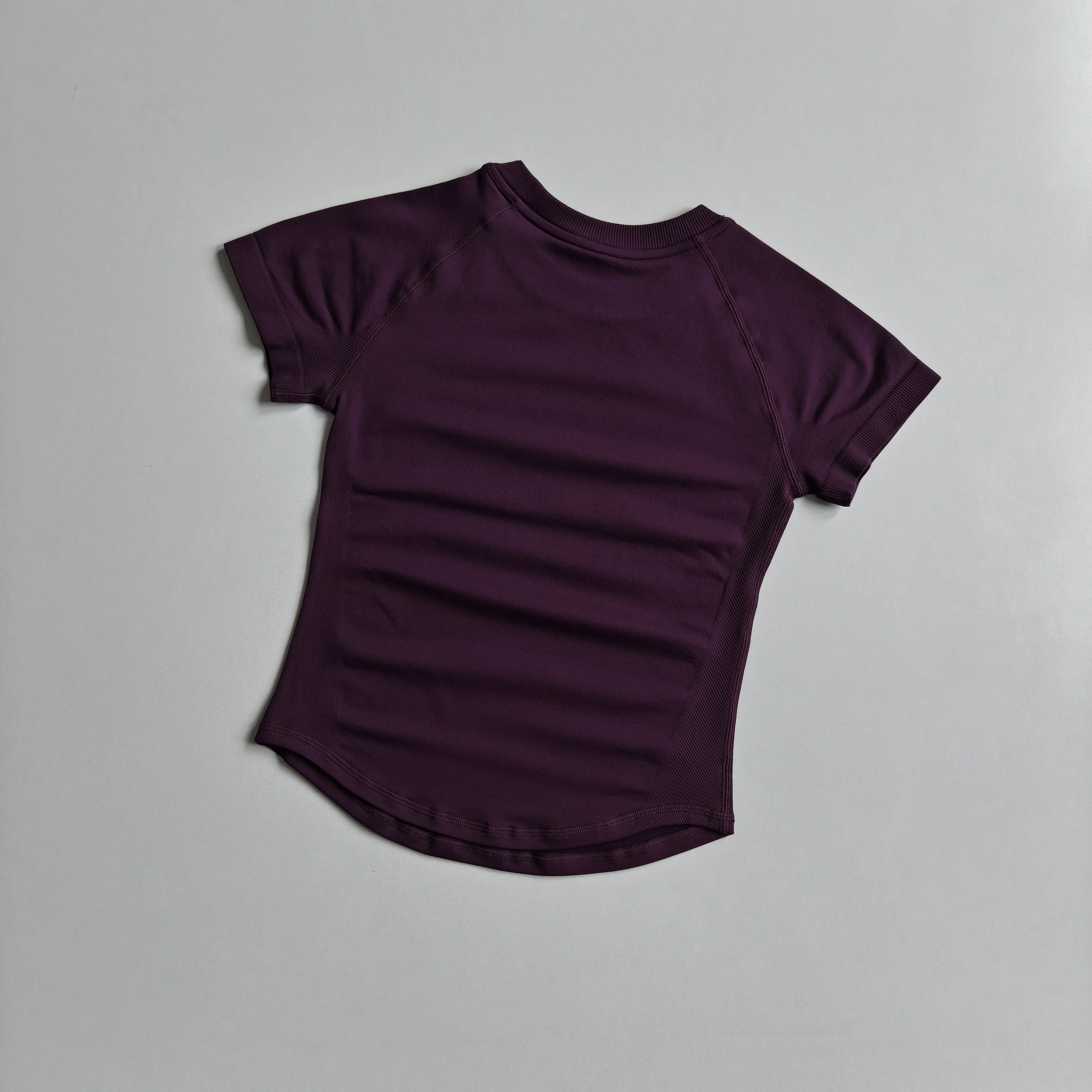 Damen Schnelltrocknendes Nahtloses Fitness-T-Shirt Outdoor-Sportbekleidung Yoga-Lauf-Workout-Oberteil Damen-Sportbekleidung Trainings-Gym-Kleidung – Detail 14