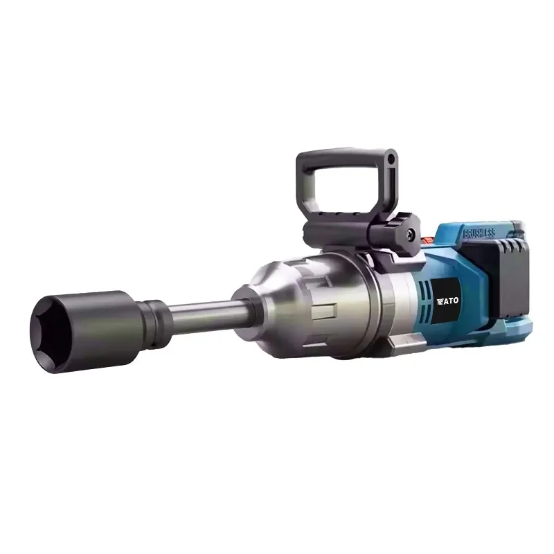 

80491 Super Heavy-duty 1 Inch Electric Power Brushless Impact Wrench 4000nm High Torque 42V Cordless