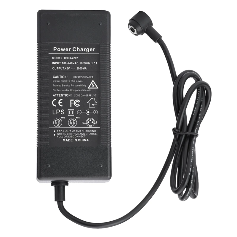 42 V2A Battery Charger Spare Parts For Xiaomi 4 Pro Mi4 Electric Scooter Ebike Electric Bicycle Scooter Power Adapter EU Plug