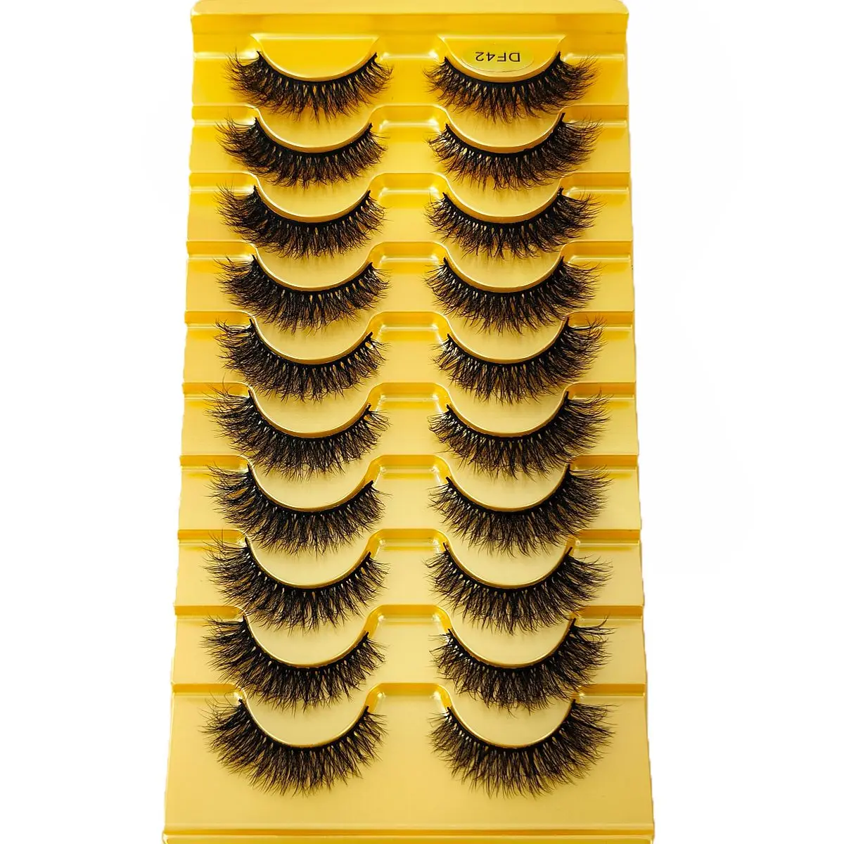 NEW 10 Pairs Natural False Eyelashes Fake Lashes Long Makeup 3d Mink Lashes Extension Eyelash Mink Eyelashes for Beauty