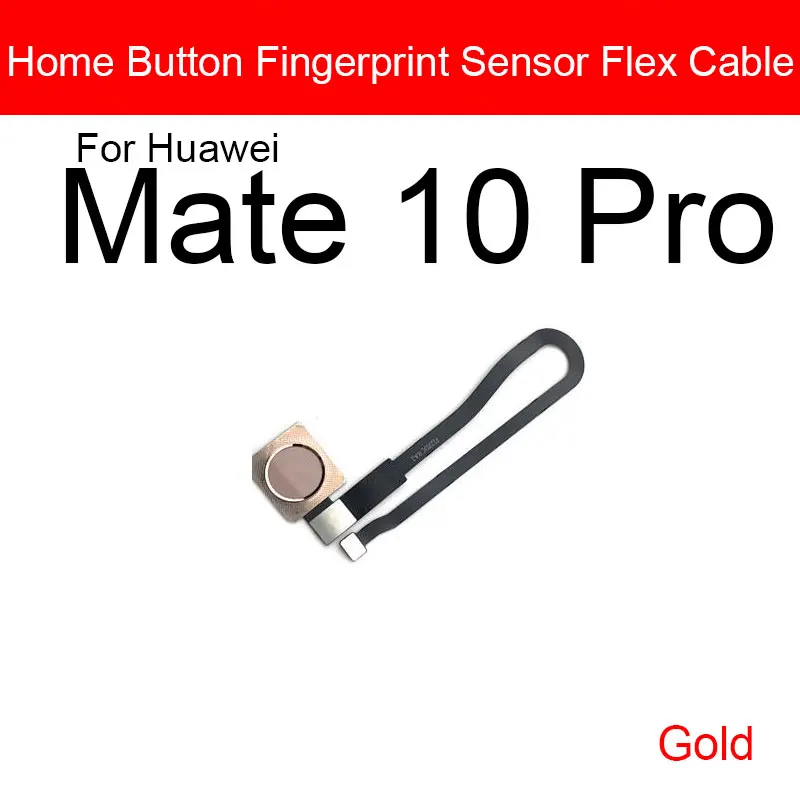 Touch ID Fingerprint Sensor Flex Cable For Huawei Mate 10 Pro BLA-L09 BLA-L29 Home Return Key Button Connector Repair Parts