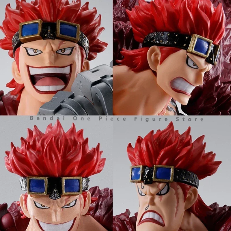 Op voorraad Originele SHF Bandai One Piece Eustass Kid Action Figure Animatie Speelgoed Cadeau Model Collector Anime Hobby Echt