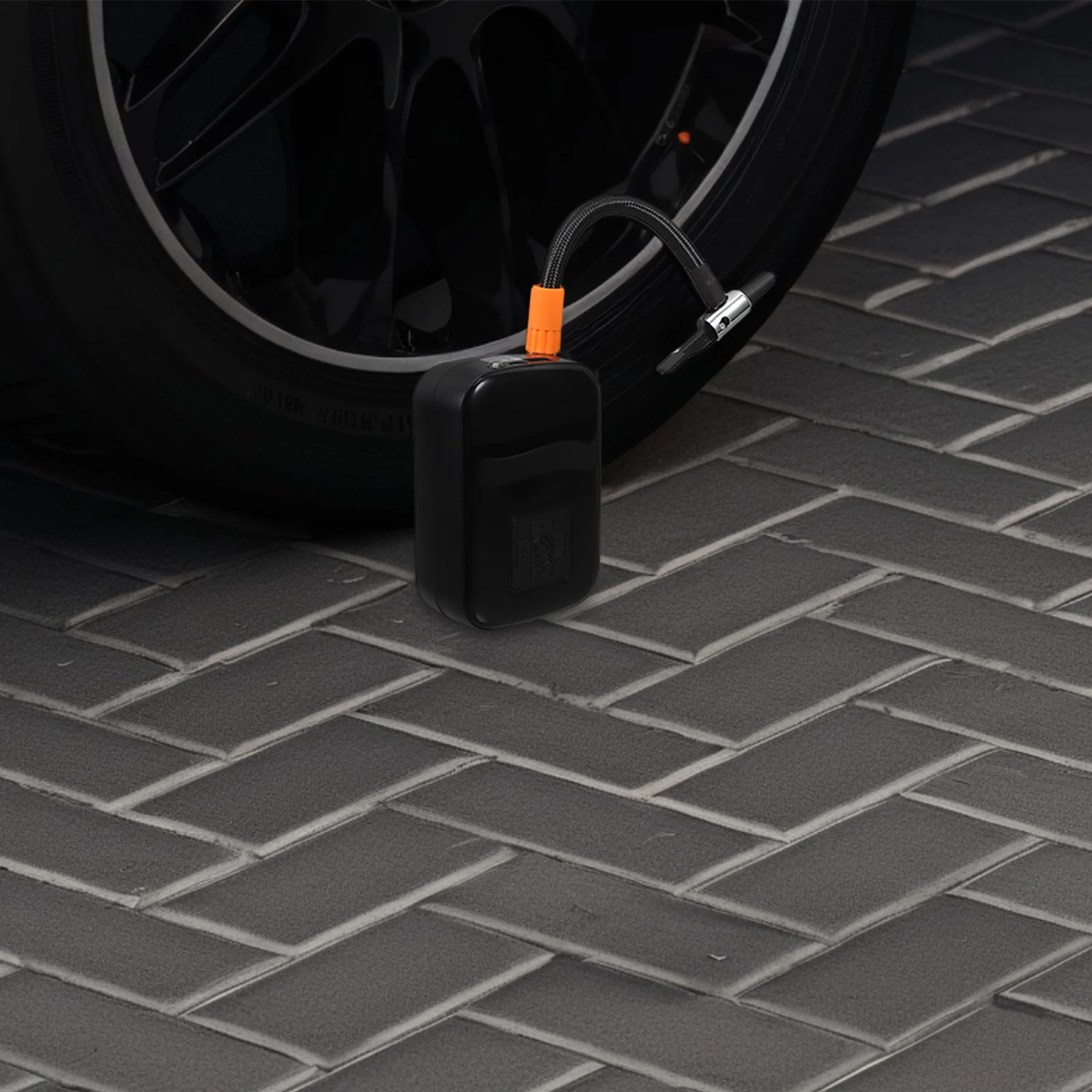 

Портативный автомобильный насос для накачивания шин, ЖК-компрессор, насос для велосипеда, мотоцикла, гребли, бассейна, мяч, матрас, USB перезаряжаемый