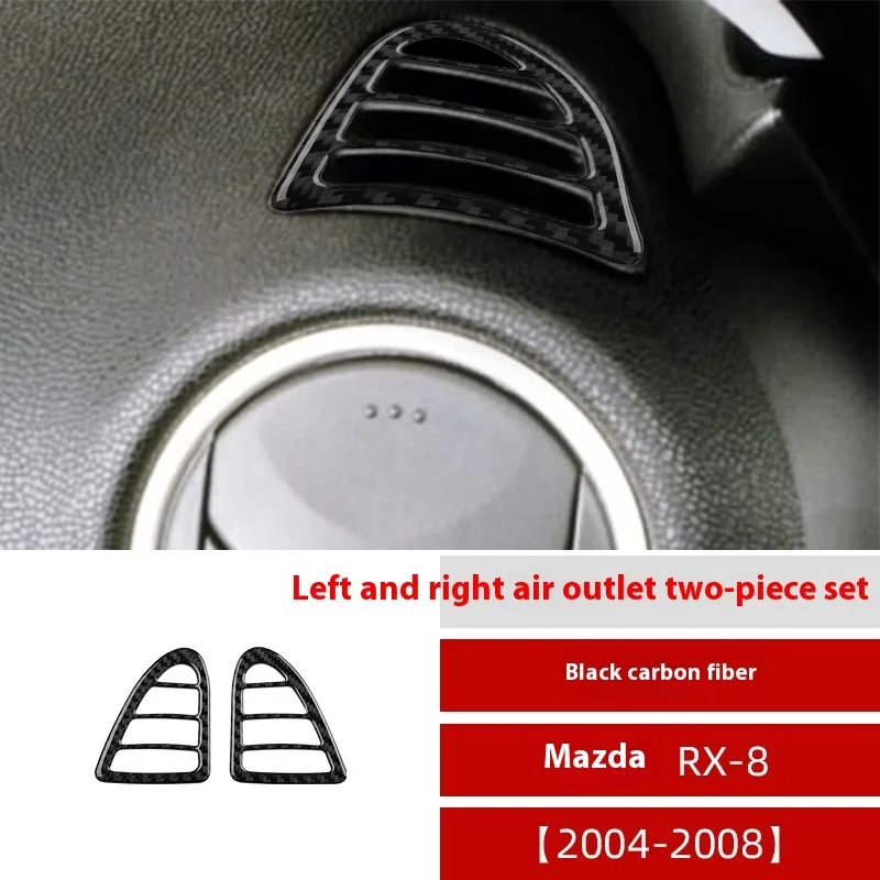 

For Mazda 04-08 RX-8 Interior Modification Parts Carbon Fiber Left and Right Trend Decorative Stickers
