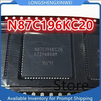 1PCS New Original N87C196KC20 PLCC68 16 Bit Microcontroller Chip