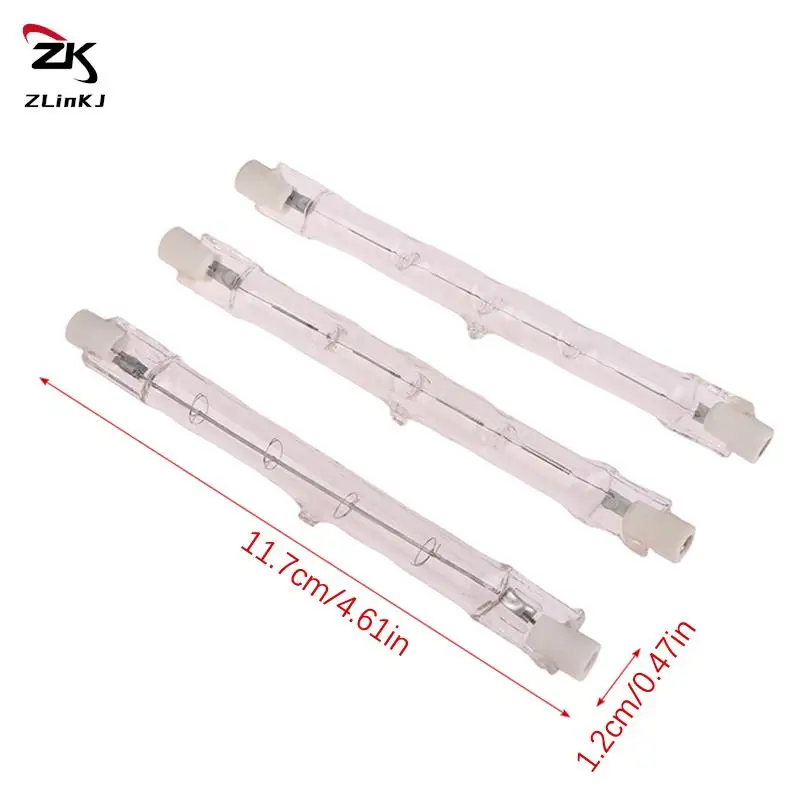 R7S LED Glass Tube COB Bulb 78MM 118MM High Power R7S Corn Lamp J78 J118 Replace Halogen Light 100W 200W 300W