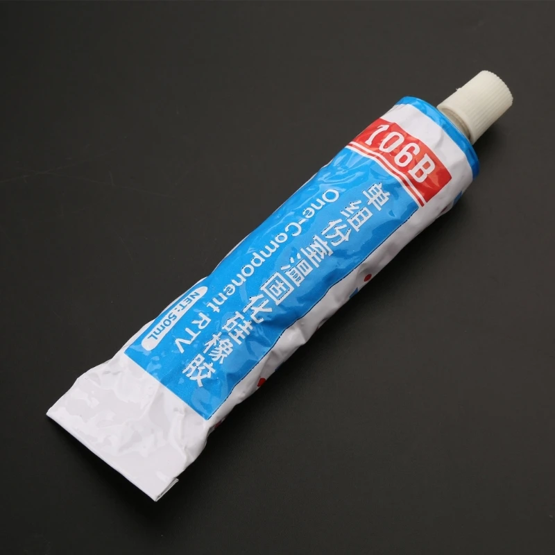 2024 New Silicone Grease Tube Silicone Sealant Translucent Waterproof Rust Moisture Proof