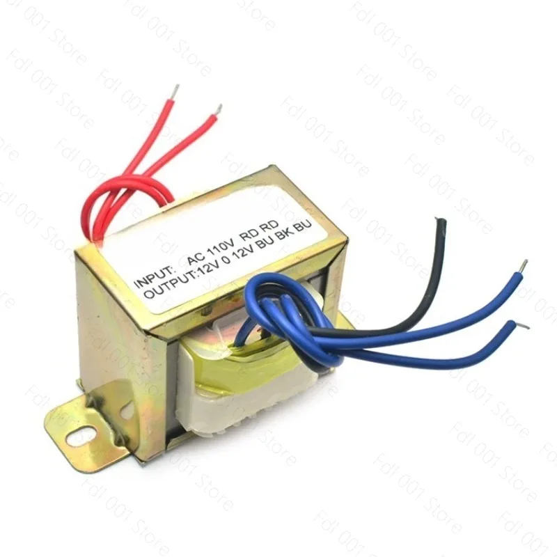 For Pure copper double 12V30W Fire Bull 110V220V optional power amplifier front tone board square EI power transformer