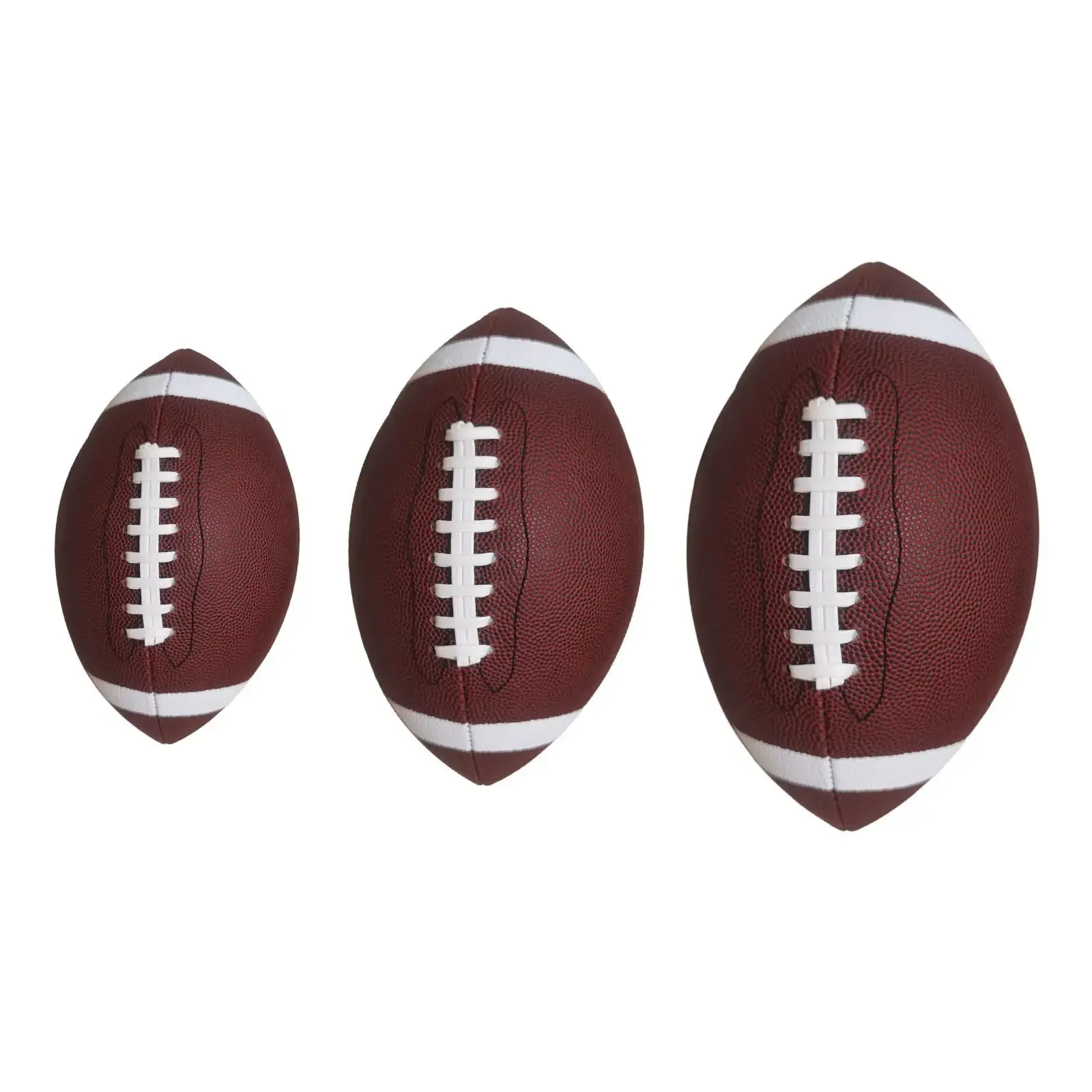 

American Football, Official Football Versatile Lightweight Equipment Rugby Ball Competition Ball for Outdoor Indoor Sports
