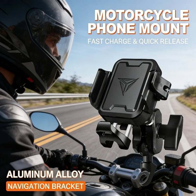 

Motowolf Anti-Vibration Motorbike Phone Bracket Quick Disassemble Aluminum Navigation Stand
