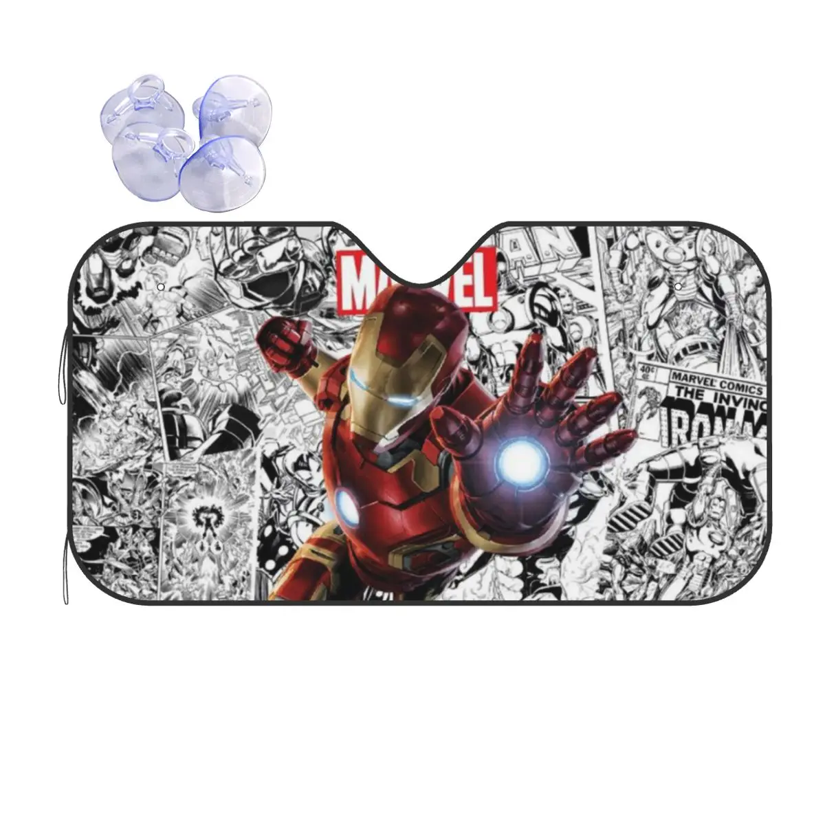 

Iron Man Hero Sunshade Windscreen Awesome Cover Front Block Window 70x130cm Car Window Windscreen Cover Blinds Sun Shade Protect