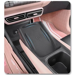 Alfombrilla de carga inalámbrica para consola central automática, almohadilla antideslizante lavable, alfombrilla antideslizante de silicona para accesorios de gaviota Byd, duradera