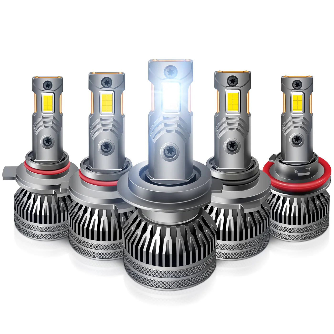 Brighten Up Your Driving with High Performance LED Headlight Bulbs H1/H3/H7/H8/H9/H11/9005/9006/9012/H16/H19