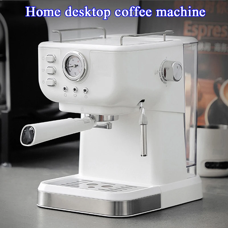 20Bar Semi Automatic Espresso Coffee Machine Temperature Adjustable Cold/Hot Super Slim Coffee Maker Cappuccino