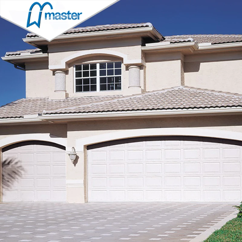 

MasterWell Residential Sandwich Panel Steel Sectional Roll Up Garage Doors Manufacture
