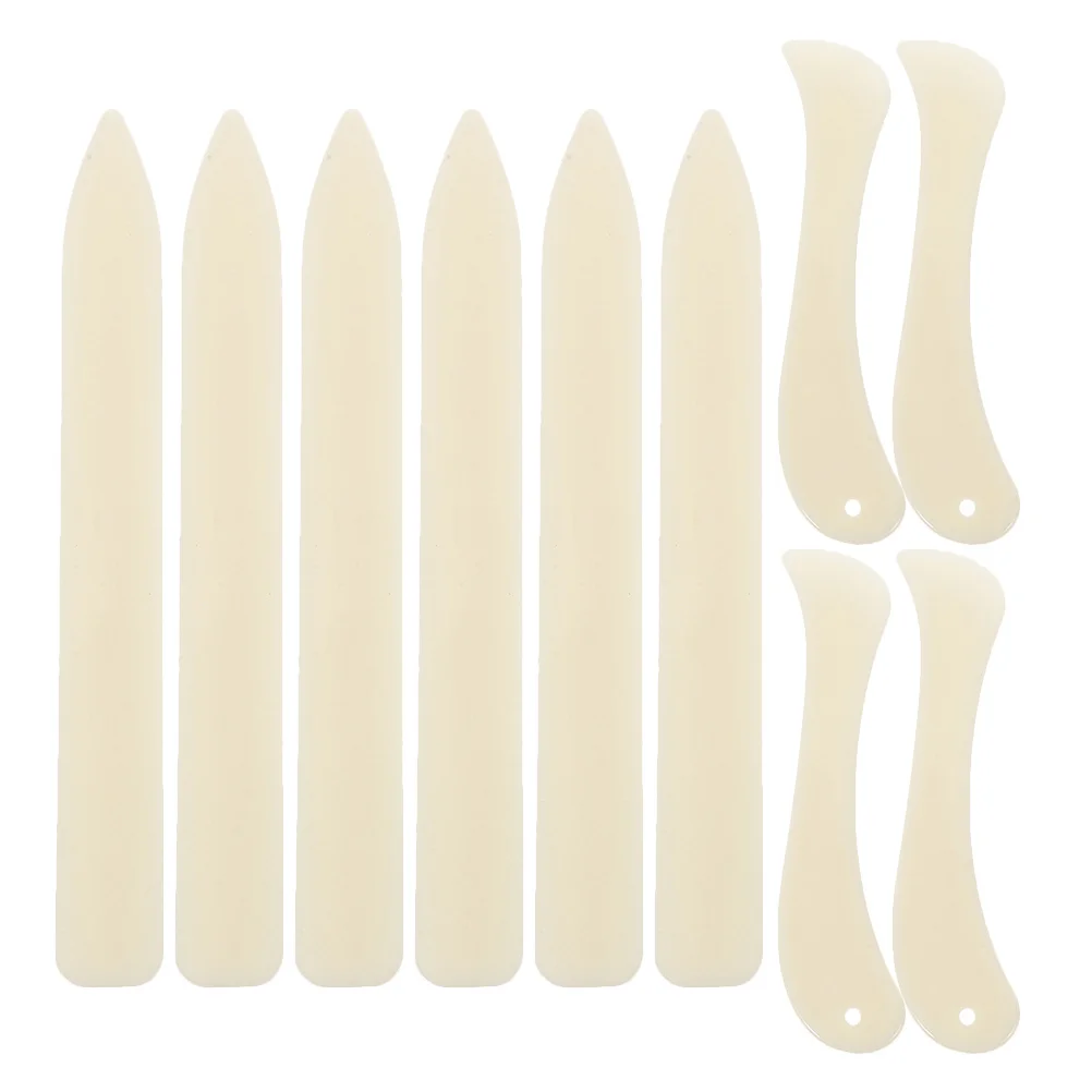 

1set 1Set Plastic Bone Folder For Paper Creasing Craft Tool Scrapbooking Card Making Bookbinding Folding Scoring Set