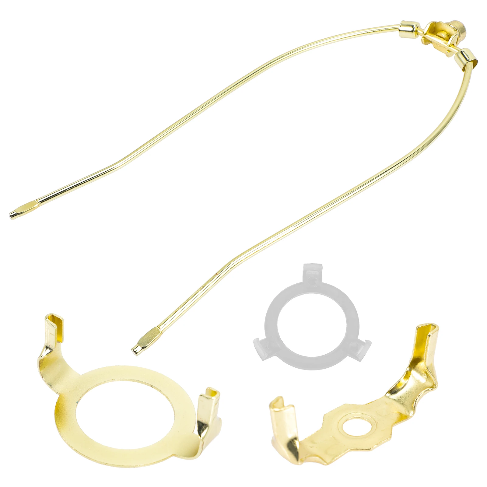 

1 set Sturdy Iron Harp Holder Spider Durable DIY Repair Kit with Adjustable Height Lampshade Holder Adapter for Table for Table