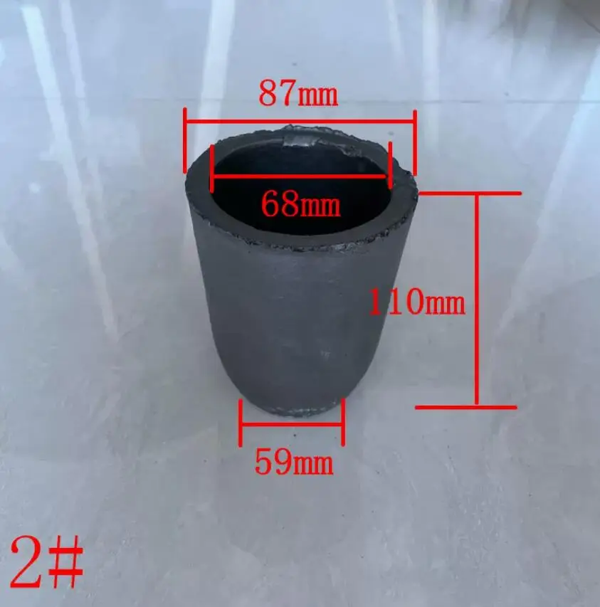 Silicon Carbide Graphite Crucible For Coke Oven Electric Furnace Jewelry Torch Melting Casting Gold Silver Tool Accessories