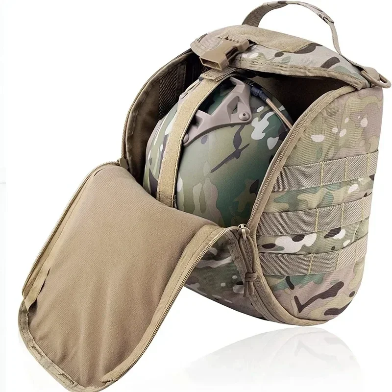 Tactical Helmet Bag Pack For Sports Hunting Shooting Combat Helmets Multi-Purpose Molle Storage Carrying Pouch