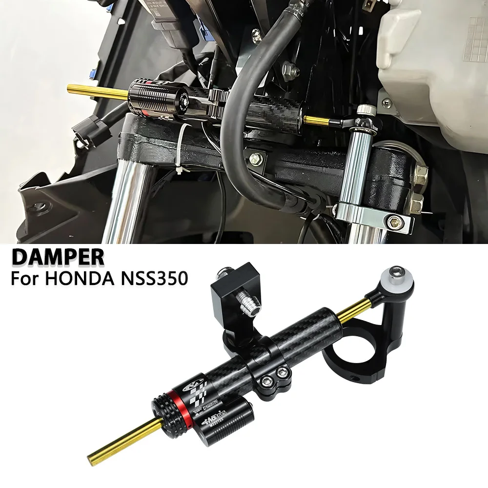 

Motorcycle Stabilizer Steering Damper Bracket Mount Kit For Forza350 Forza 350 NSS 350 NSS350 Adjustable Damper Support