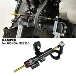 Motorcycle Stabilizer Steering Damper Bracket Mount Kit For Forza350 Forza 350 NSS 350 NSS350 Adjustable Damper Support