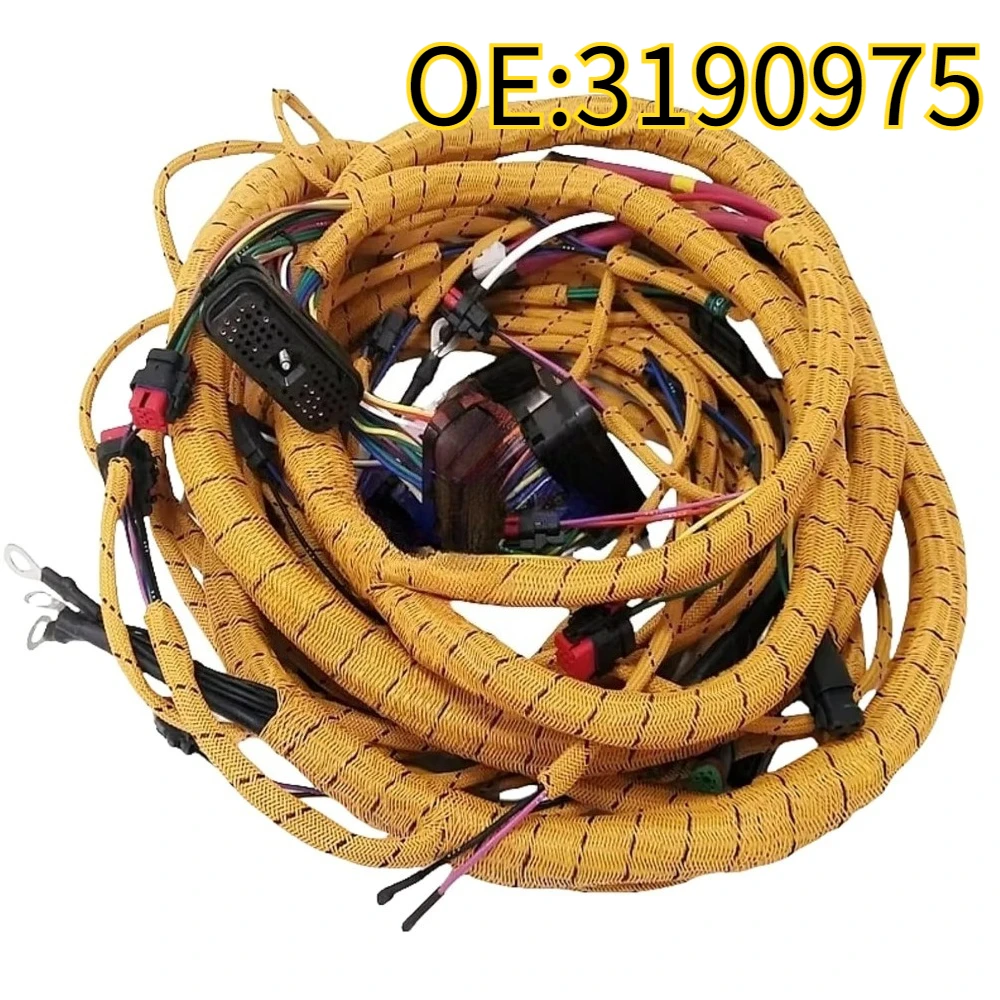 

High quality New For 3190975 Chassis Wiring Harness Fits for CAT 345D 345DL 349D 349DL Excavator Replace Parts