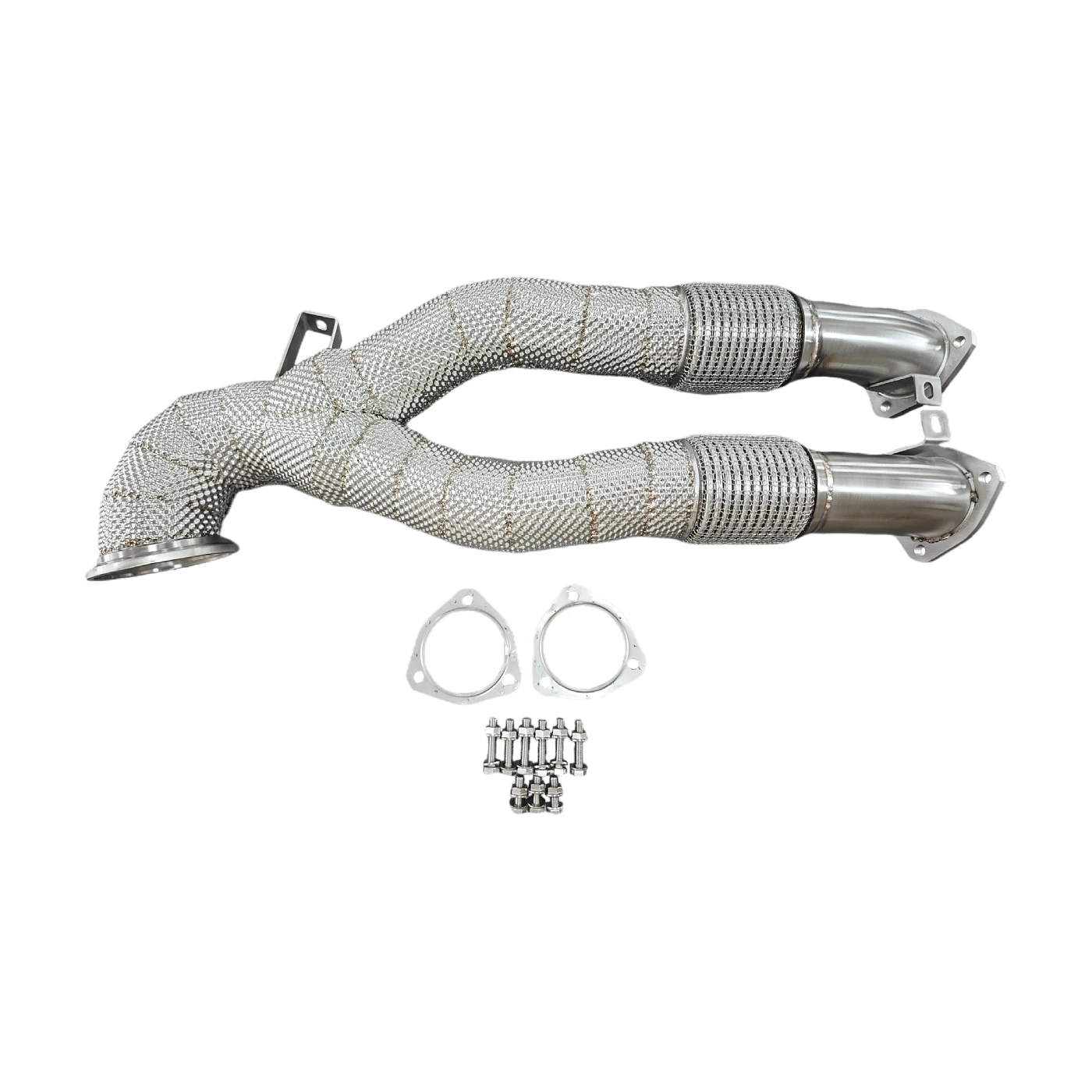 

AKS Stainless Steel Heatshield Racing Downpipe For Audi RS3 8V 8Y TTRS 8S 2.5T Downpipe