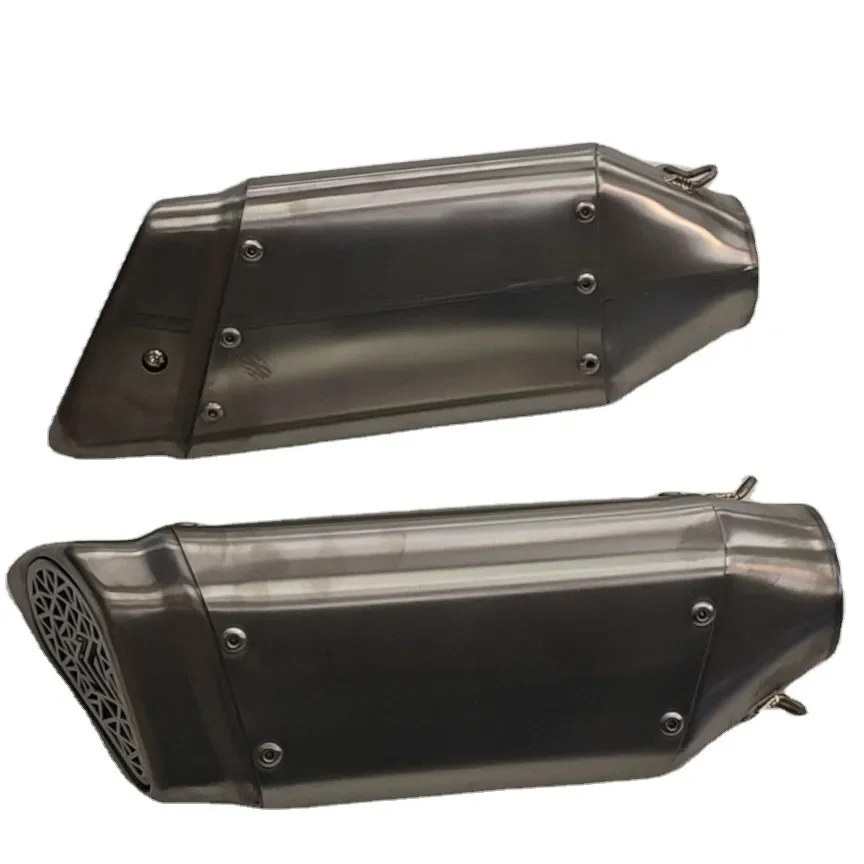 

STLF ATV Exhaust Muffler Pipe Motorcycle Exhaust Muffler Stainless Steel Motorcycle Exhaust Muffler