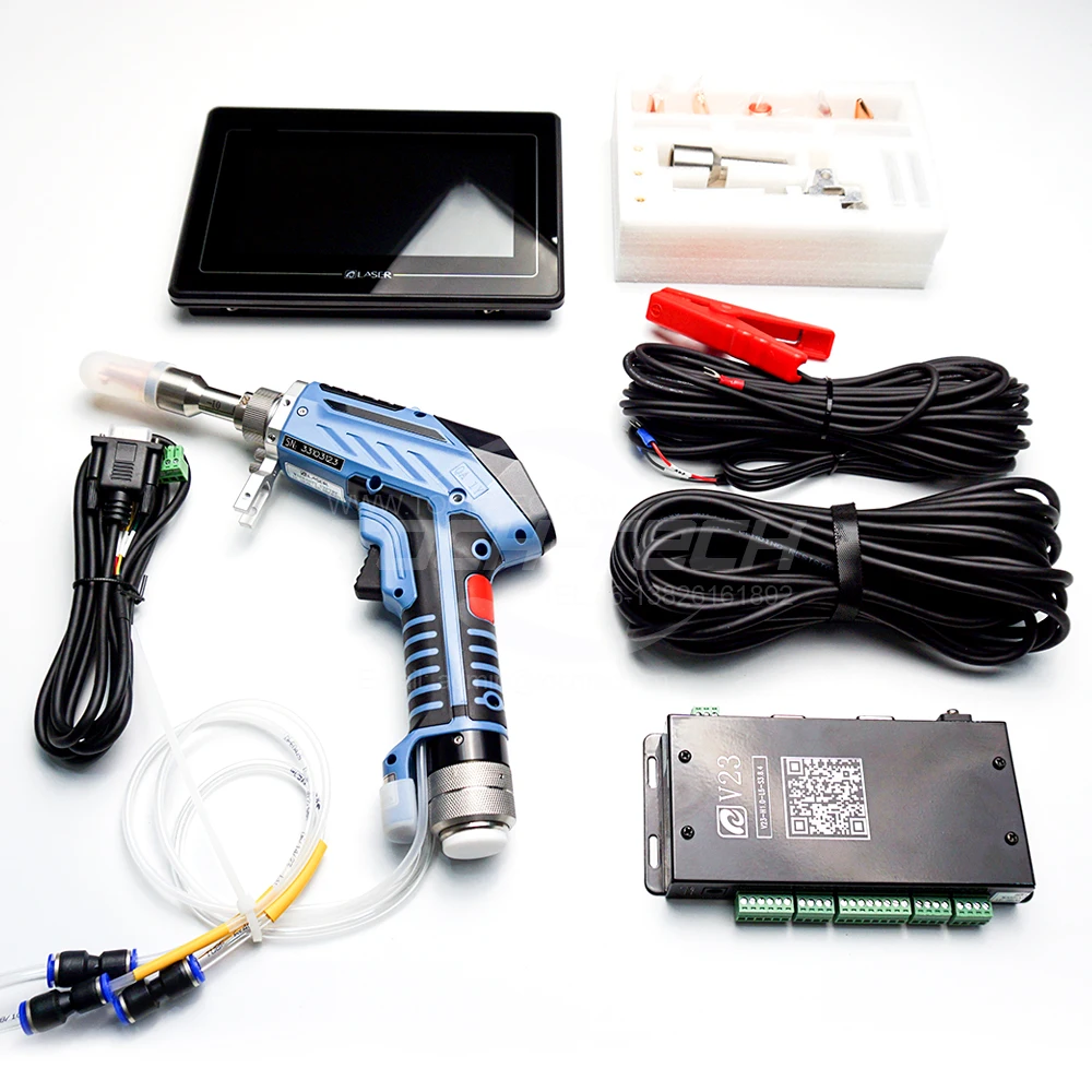 Industrial  QiLin DWT22 1064nm Handheld Laser Welding Head for Fiber Laser Welding Machine