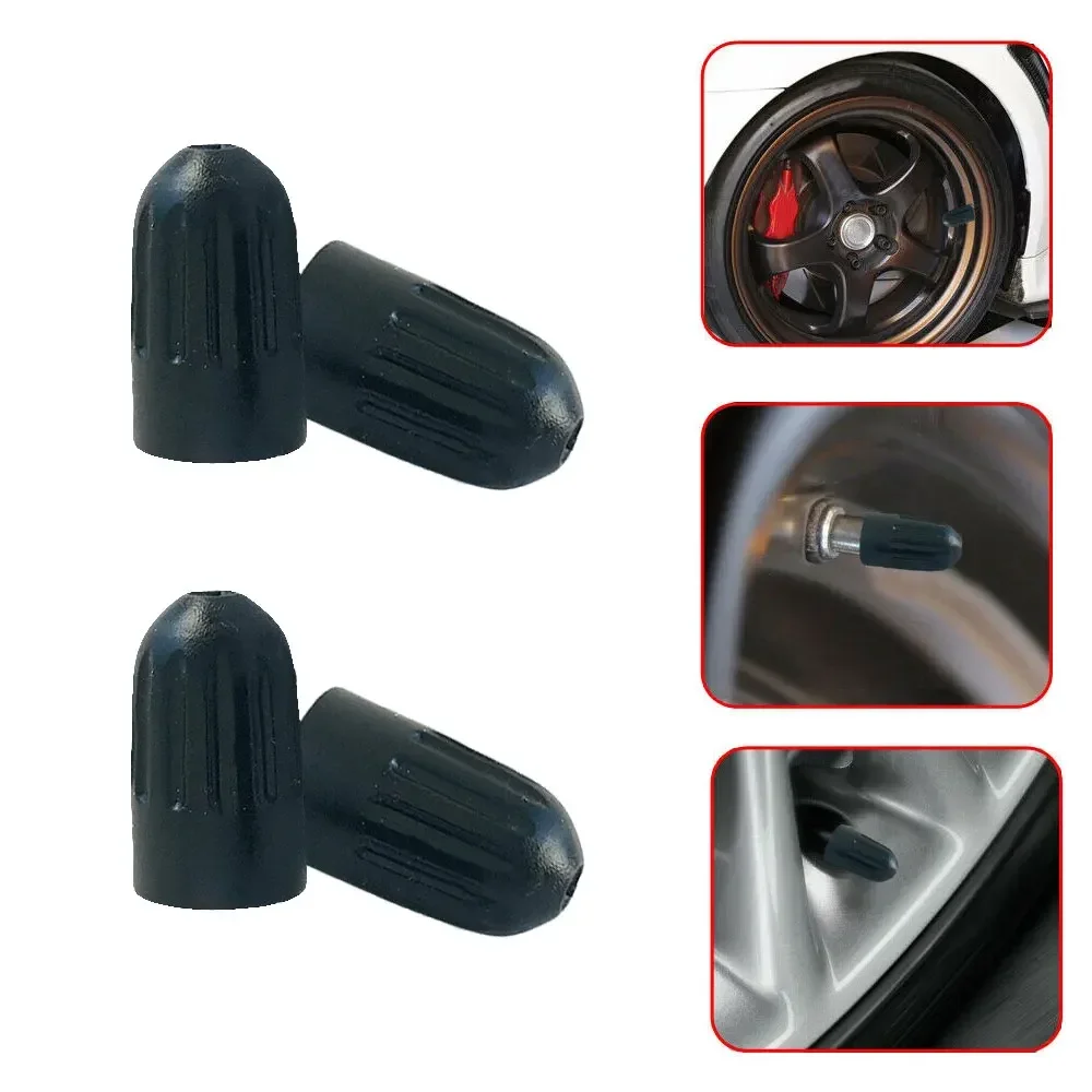 10Pcs Cone Style Plastic Tire Valve Air Dust Cover Stem Cap for Car Truck SUV Bike Accessories