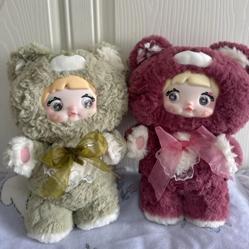 

Genuine Nommi Goodnight Bear Series Blind Box 400% Vinyl Plush Doll Cute Room Decoration Trendy Mystery Box Collect Toy Gift