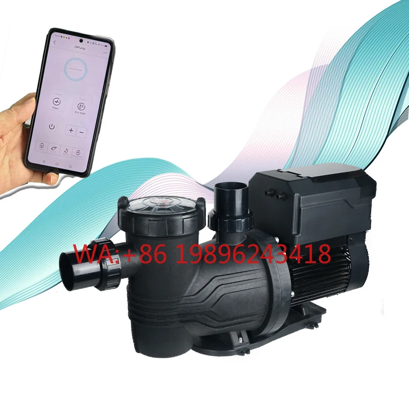 

WiFi-controlled, High-powered Pool Pump, Electric Intelligent Variable Speed Pump, TUYAapp