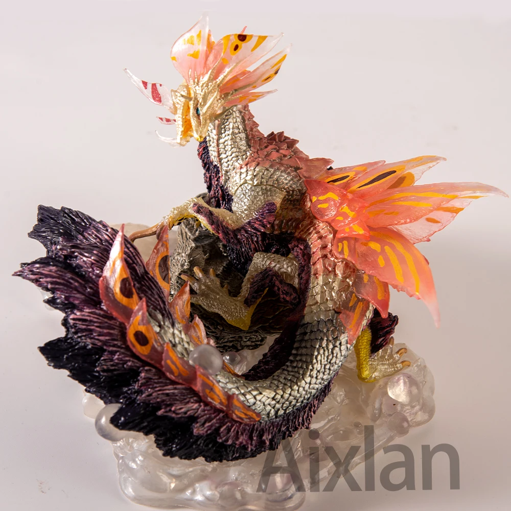 17CM Monster Hunter Game Dragon Figure Mizutsune Zinogre Monsters Nergigante Iceborne Velkhana Zinogre PVC Action Figure Toy