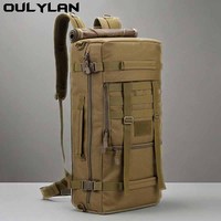 Oulylan 50L Backpack Multi-purpose Outdoor Hunting Rucksacks Shoulder Bag Men's Messenger Bags Luggage Bag Tactical Men