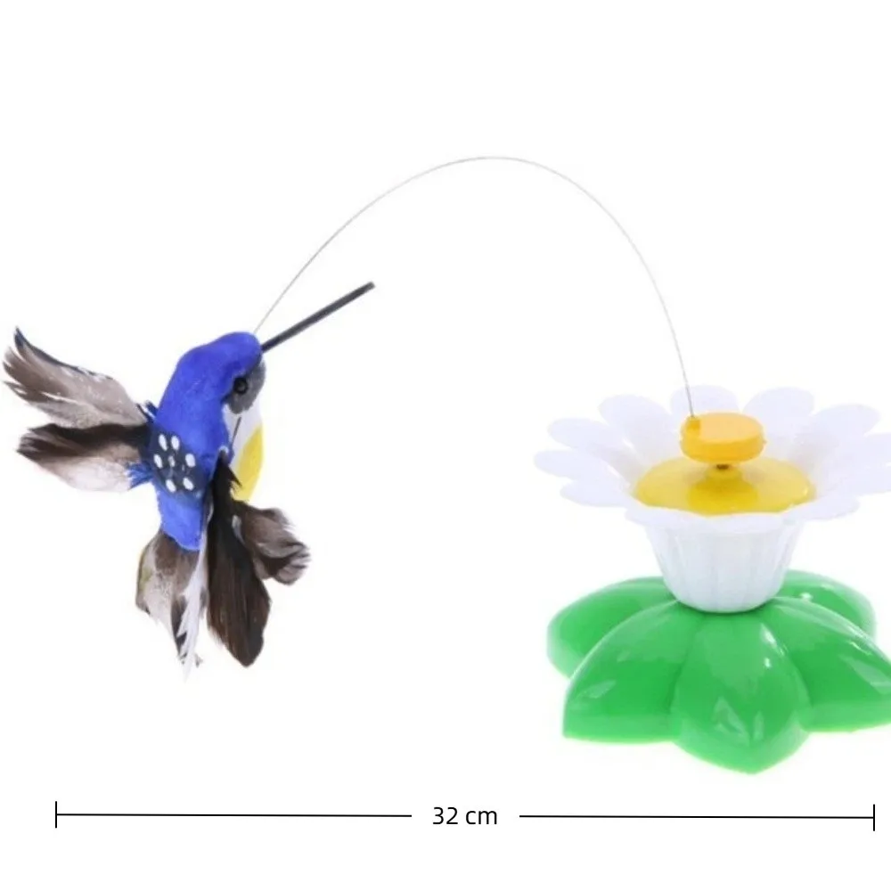 New Electric Butterfly Cat Random Colors Rotating Training Pet Shake Flying Automatic Humming Bird Intelligence Pet view 6