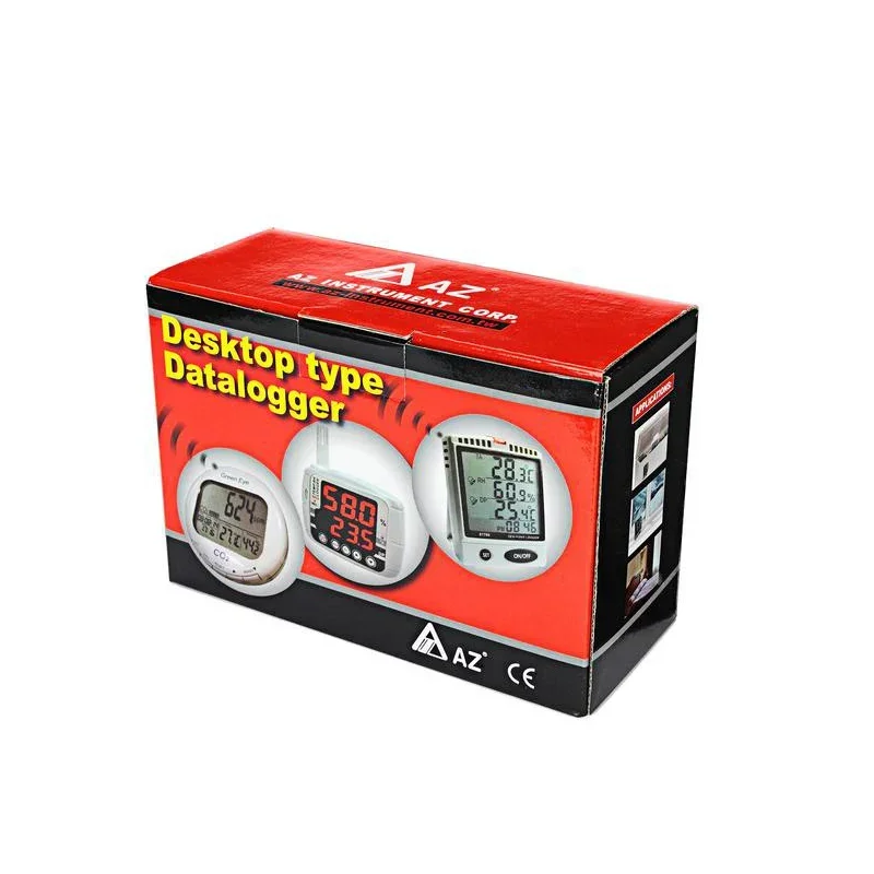 

AZ7788 3-in1 Desktop Indoor Air Quality Temperature Humidity RH Carbon Dioxide CO2 Dataloger with 0~9999ppm