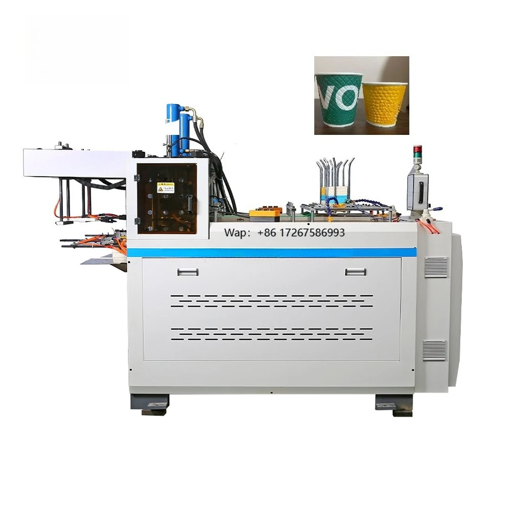 PLC-controlled Embossing Machine Printing Equipment for Punching Paper Cups in Paper Product Manufacturing